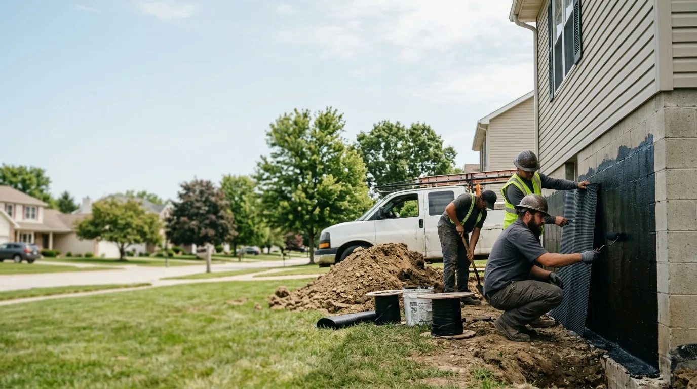Basement Waterproofing in Lynnville, IN near me